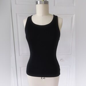 PJ Harlow Bra30 Hipster Racerback Tank in Black